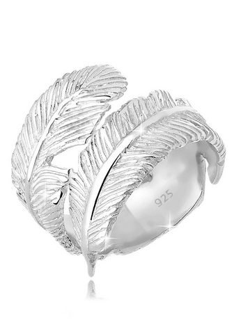 ELLI Кольцо »Offen с Feder Design 925...