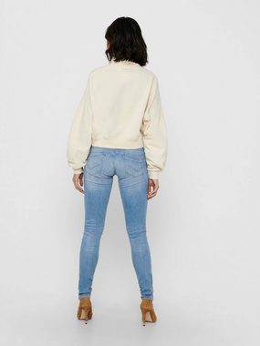 ONLY 7/8-Jeans Coral (1-tlg) Plain/ohne Details, Weiteres Detail