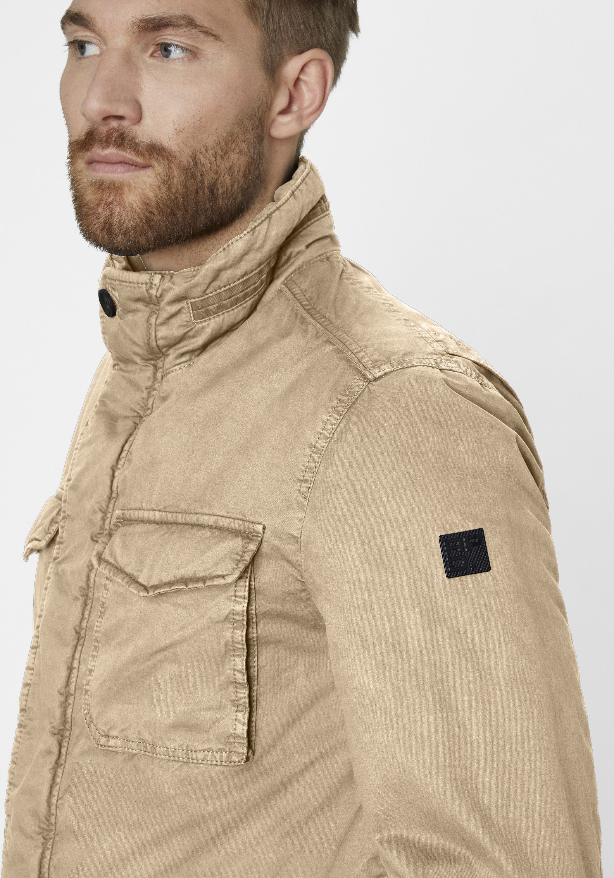 Redpoint Sommerjacke BUD Modern Fit Fieldjacket aus reiner Baumwolle