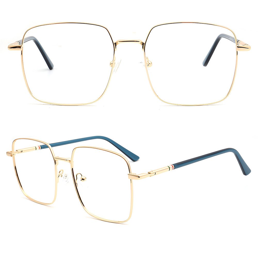 PACIEA Brille Damen Herren Ohne Sehstärke Hochwertige Legierung Blaulichtfilter