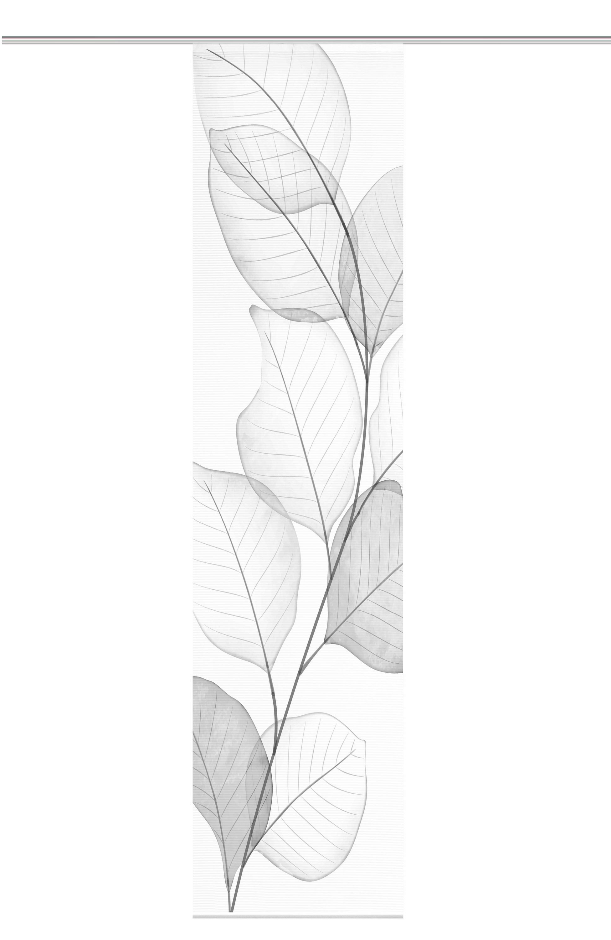 Vision S Schiebegardine Vision S YULE Schiebegardine, halbtransparent, Bambusoptik, 260x60 cm (1 St), Paneelwagen, halbtransparent, Polyester