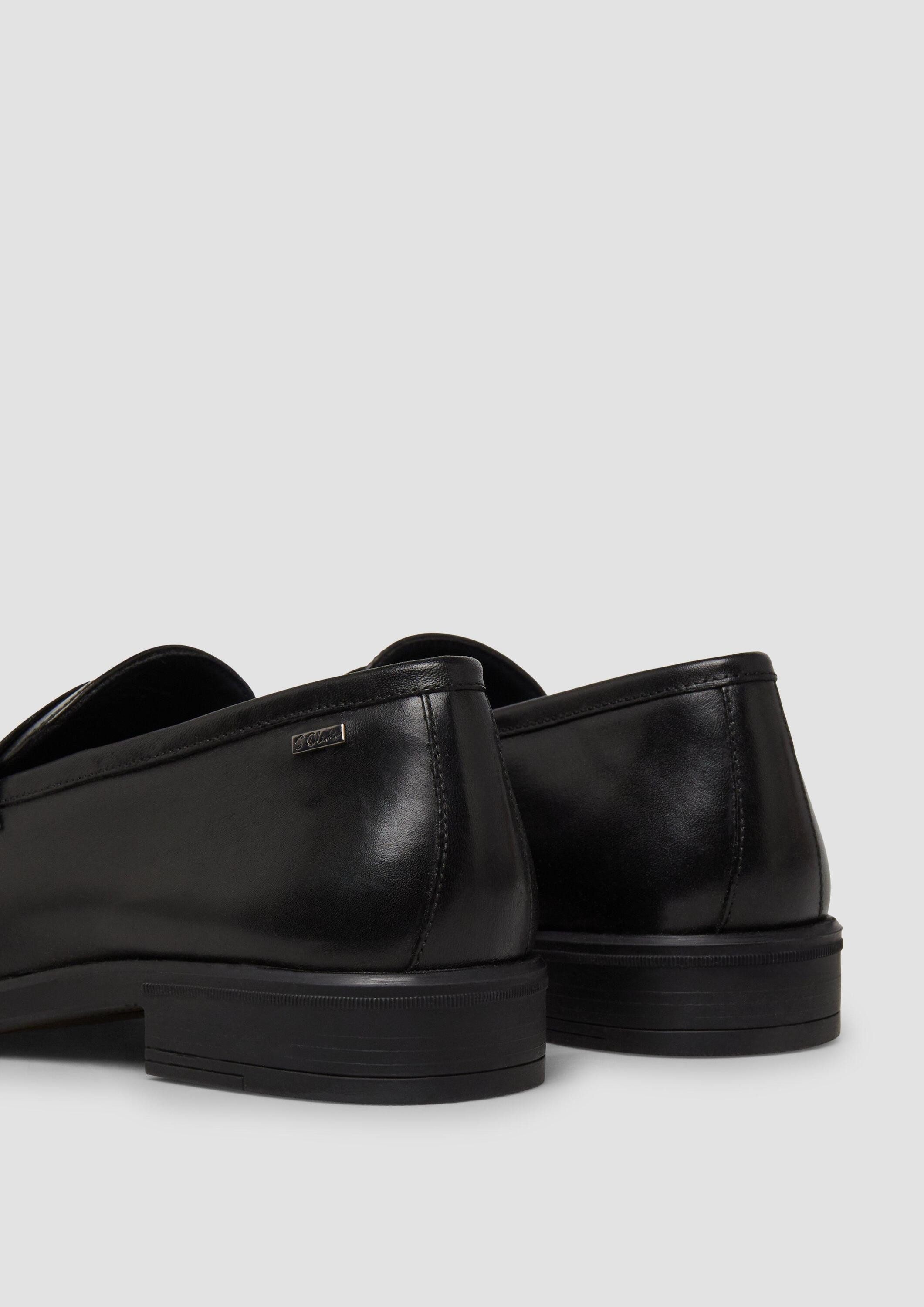 s.Oliver Slipper Schnürschuh Loafer aus Leder