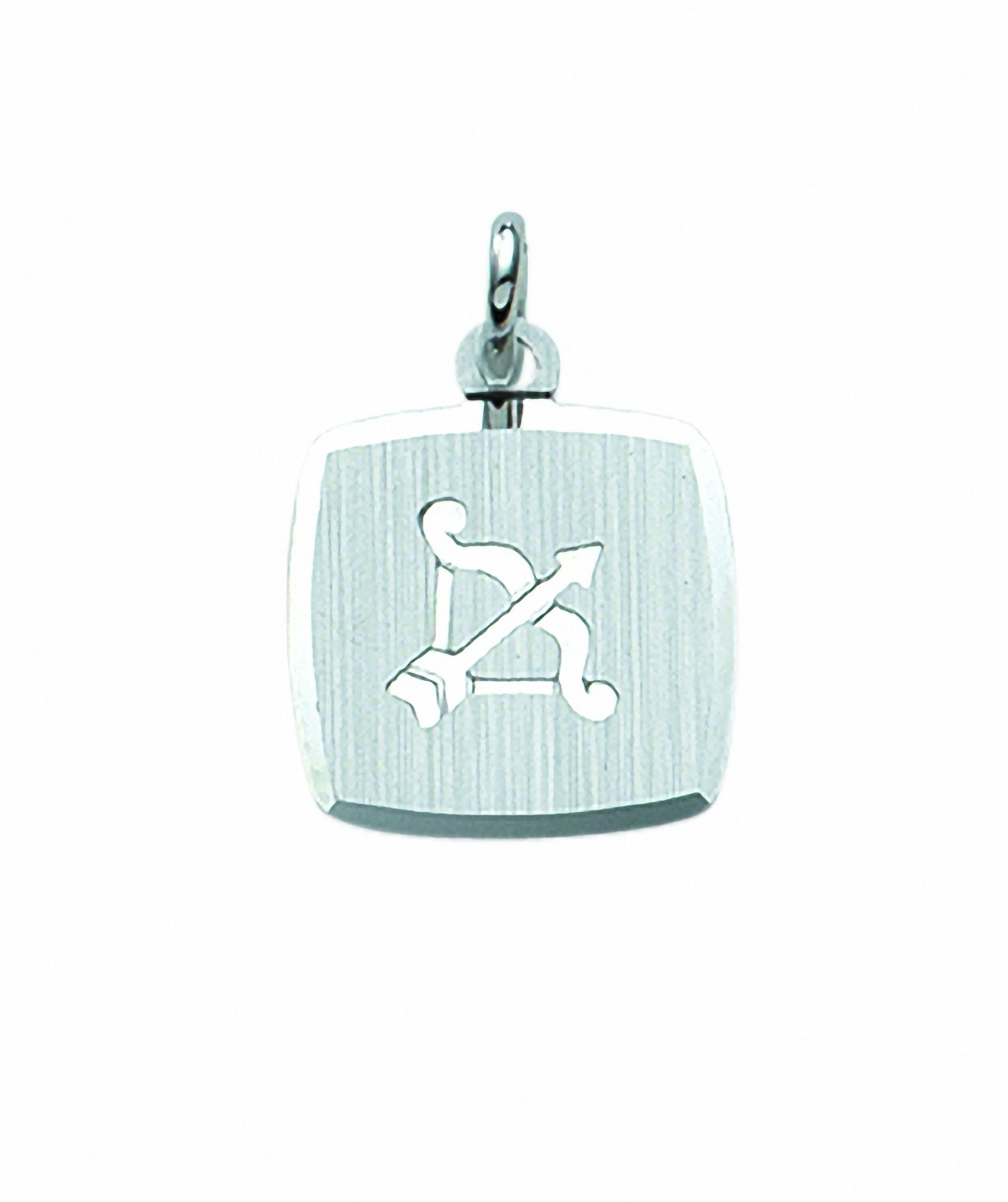 Adelia´s Kette mit Anhänger 925 Silber Sternzeichen Anhänger Schütze,  Schmuckset - Set mit Halskette, Inkl. 45 cm verstellbarer 925 Silber  Halskette