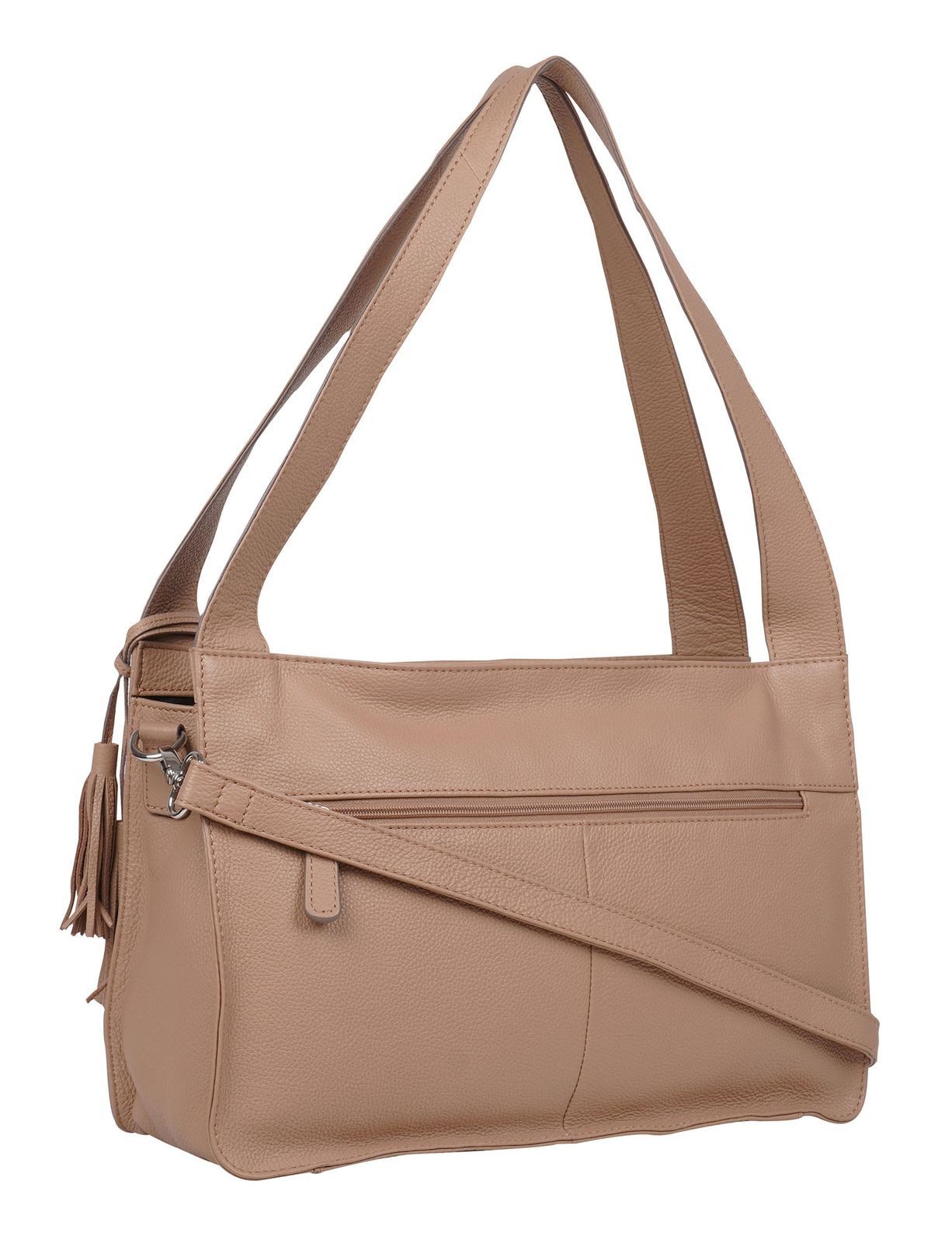 GERRY WEBER Schultertasche Cadiz, aus echtem Rindsleder