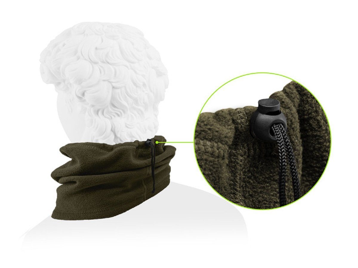Delphin.sk Halstuch Fleece-Halstuch FLIX Schal Outdoor Freizeit Angeln Jagen Wandern, angenehmer Fleecematerial