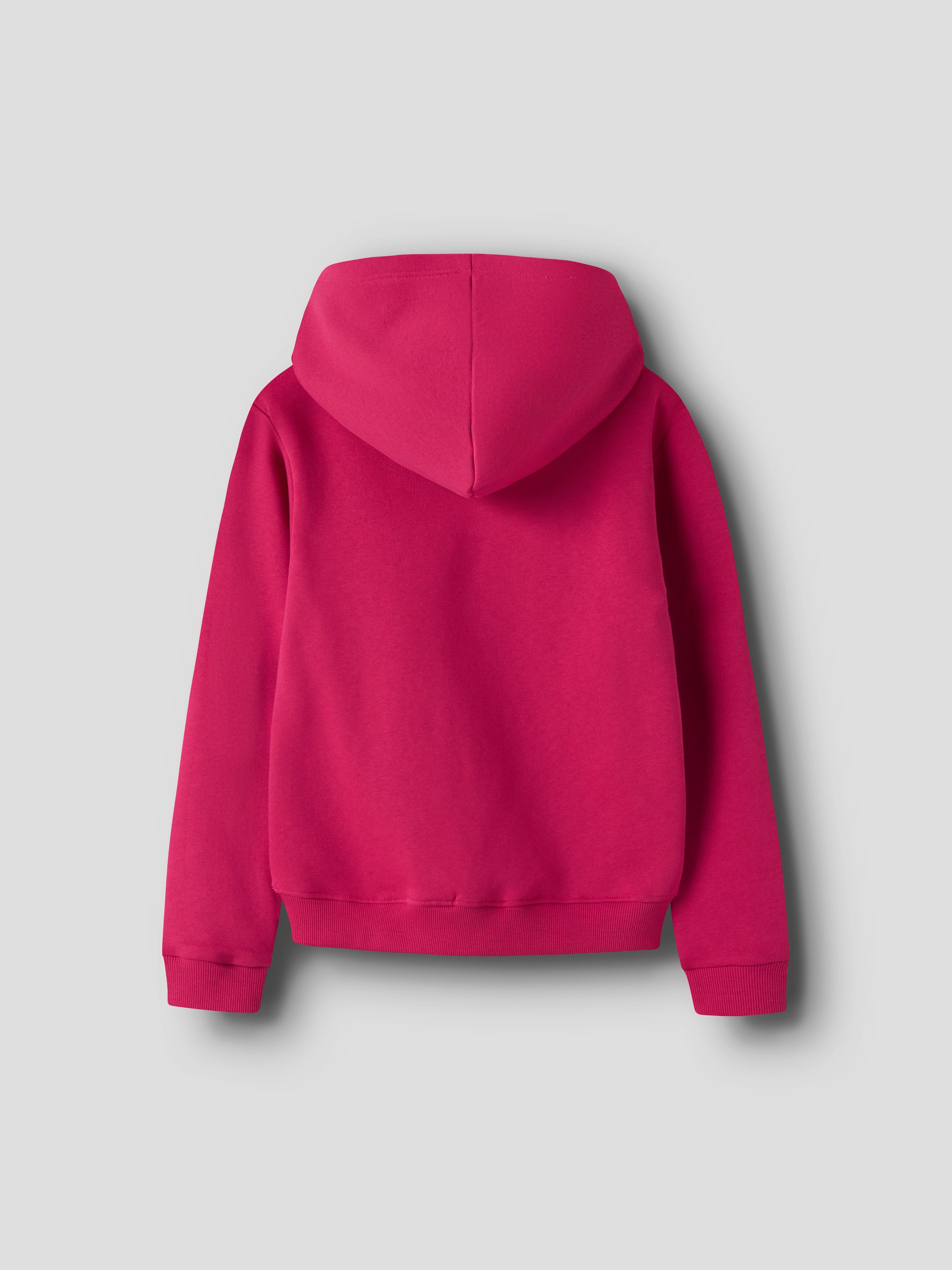 Name It Kapuzensweatshirt NKFONELLA LS SWE WH BRU BOX PS Baumwollmischung, regular fit – Bild 2 von 2