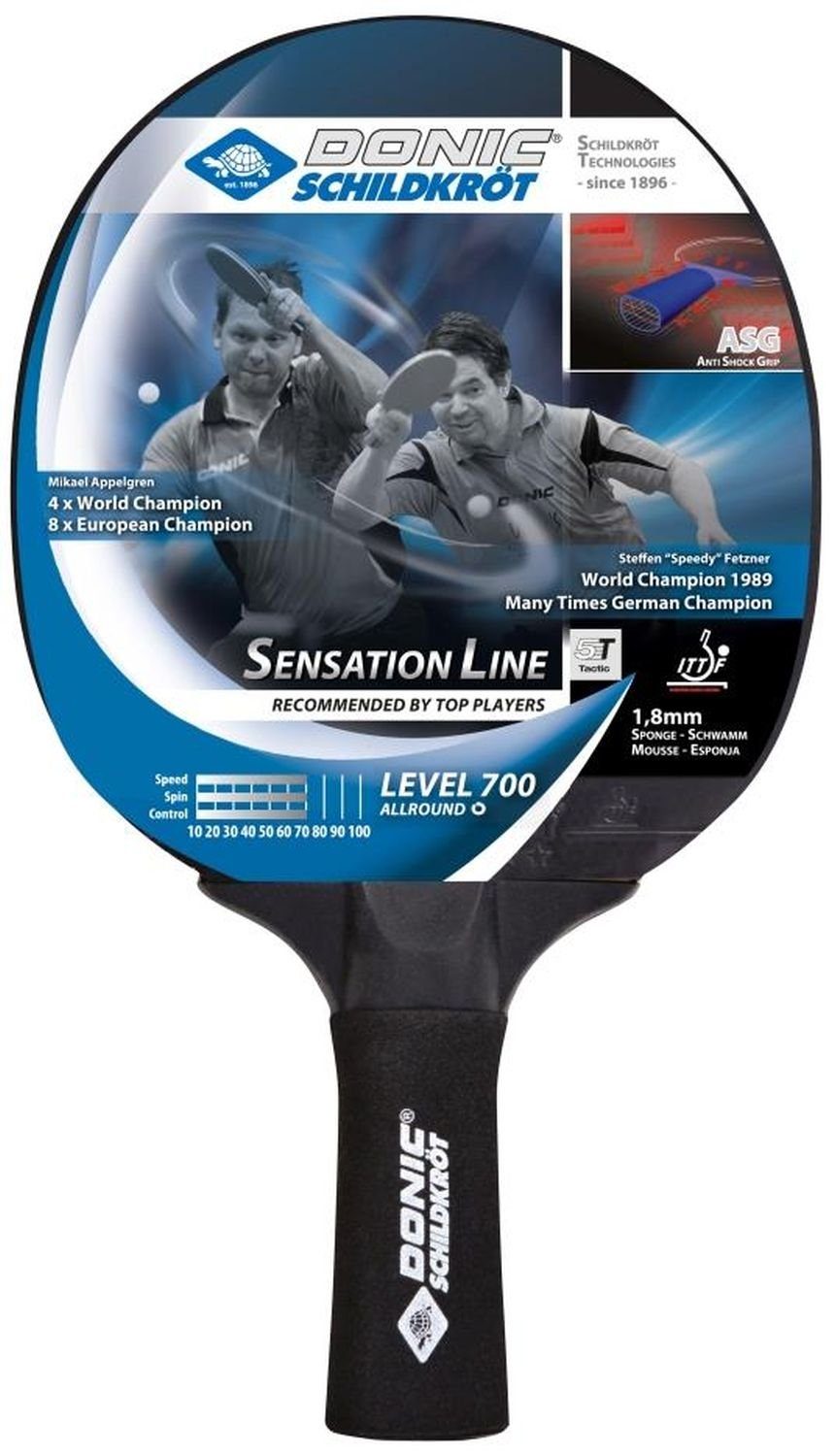 Donic-Schildkröt Tischtennisschläger Sensation Line 700, Tischtennis Ракетки Racket Table Tennis Bat