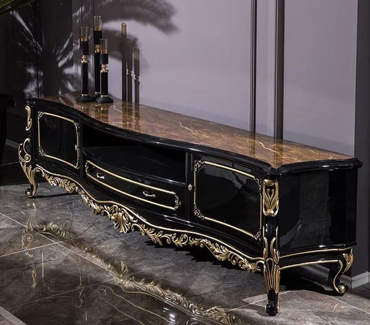 Casa Padrino TV-Schrank Luxus Barock TV günstig online kaufen