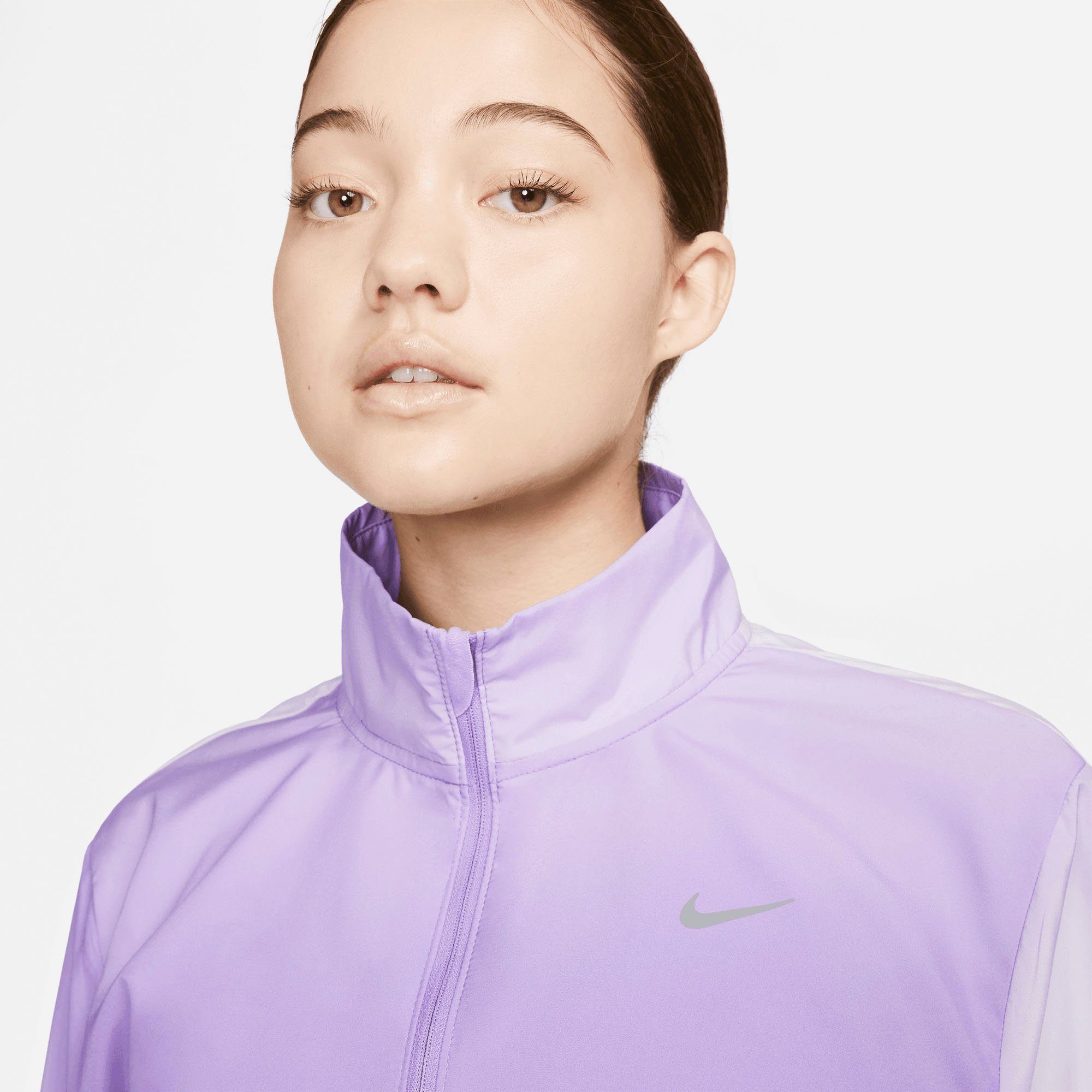 Nike Laufjacke Dri-FIT Swoosh Run Women's Printed Running Jacket lila