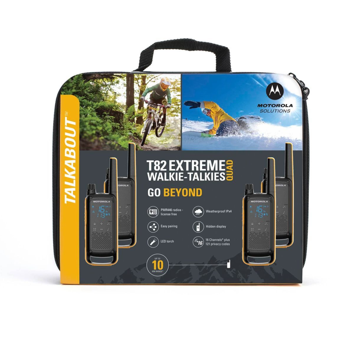 Motorola Funkgerät TALKABOUT T82 Extreme Quad – Bild 5 von 5