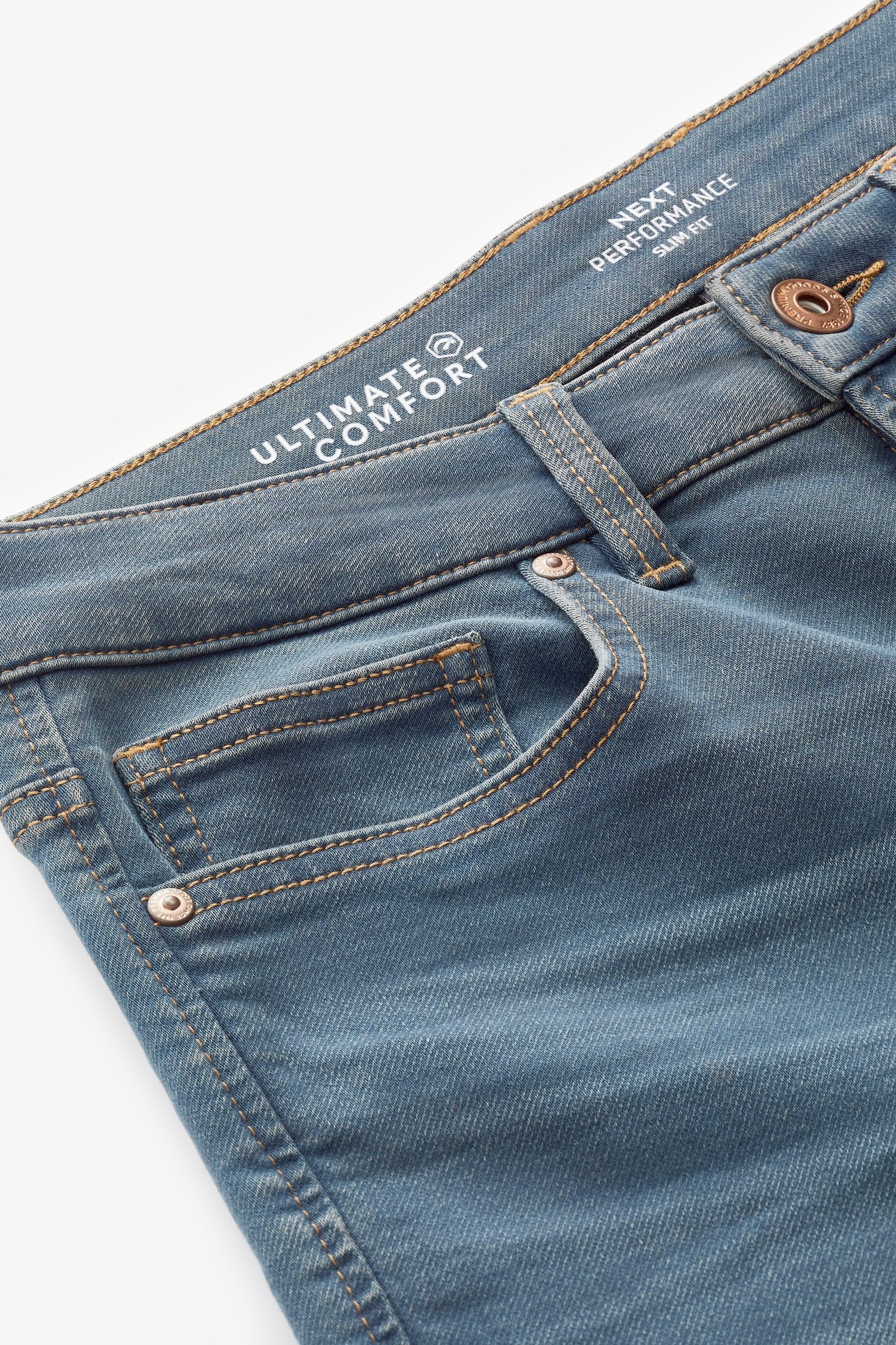 Slim Flex Next (1-tlg) Slim-fit-Jeans Jeans Blue Stretch - Motion Smoky
