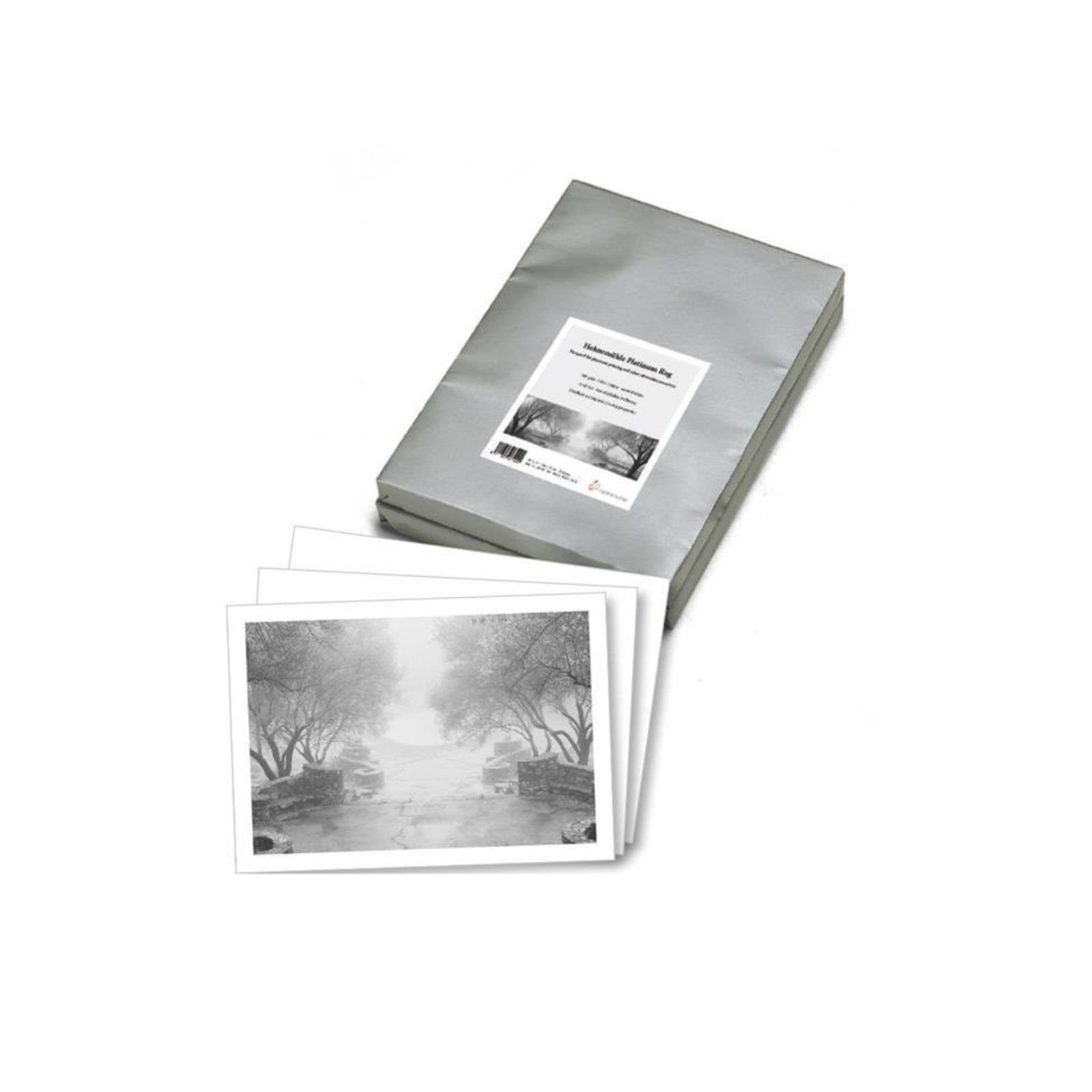 Hahnemühle Feinpapier 61 Platinum - Rag Edeldruck-Papier - 300 g/m² x 25 cm - Bogen 50,8