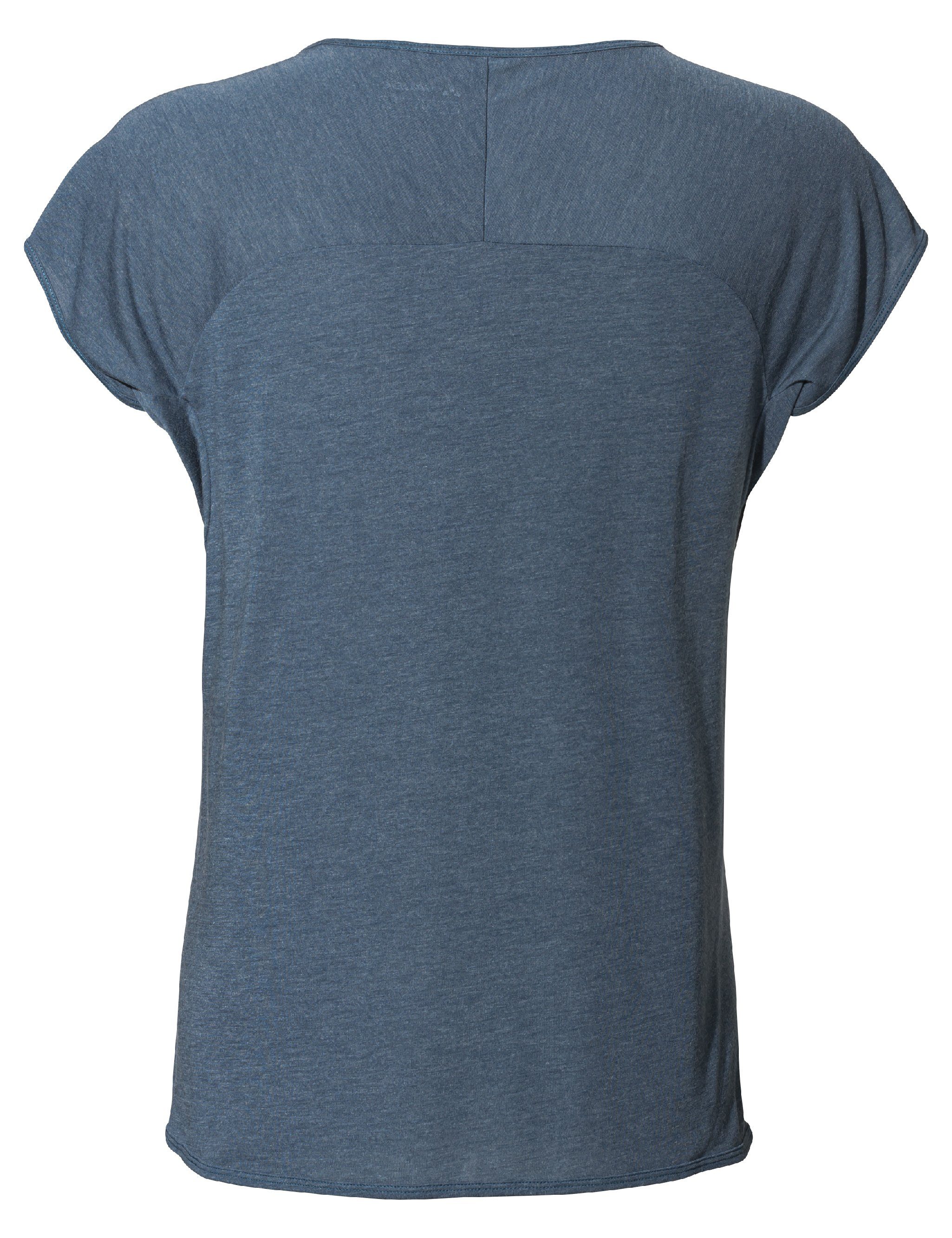 VAUDE (1-tlg) Grüner T-Shirt II uni dark T-Shirt Tekoa Women's Knopf sea