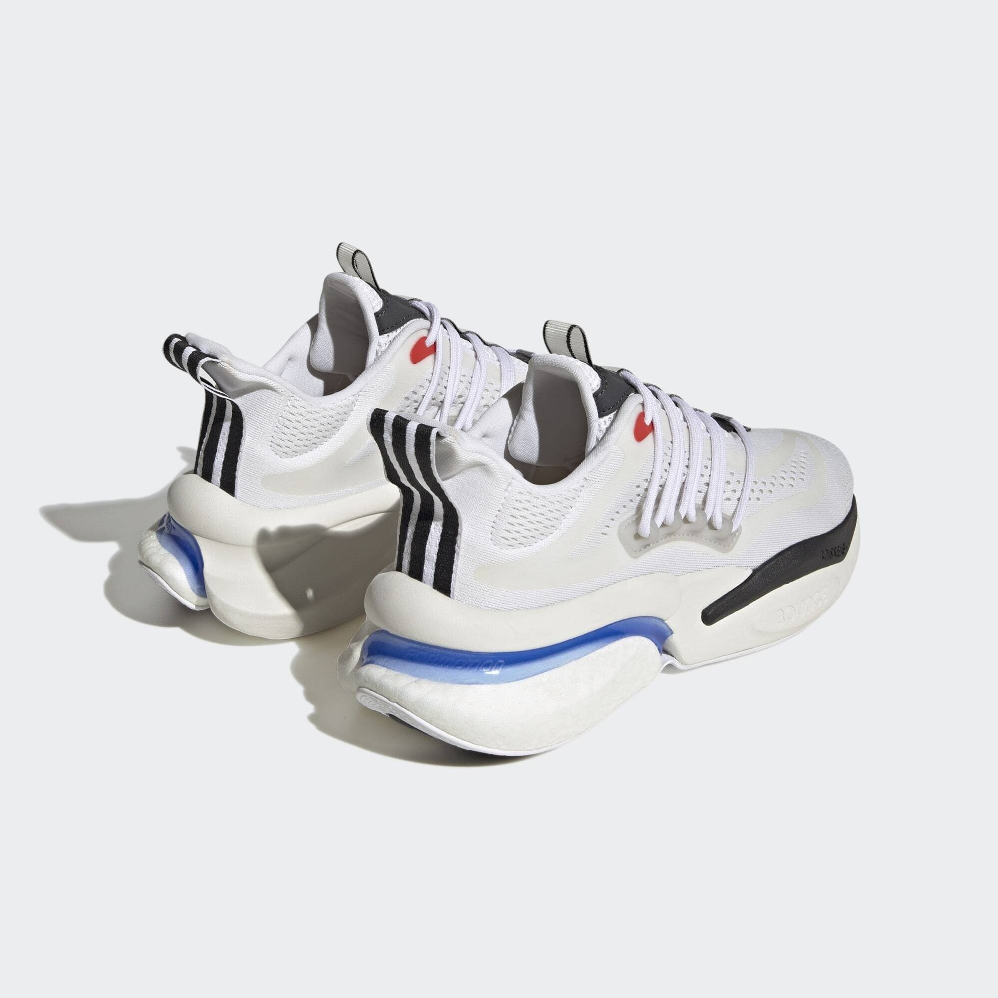 adidas Sportswear ALPHABOOST Blue V1 White Bright / SCHUH Cloud Fusion Sneaker Red 