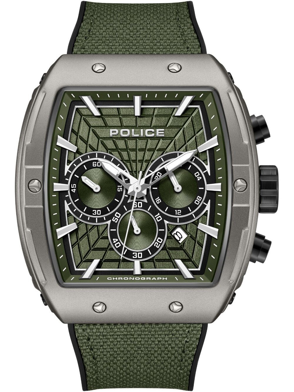Police Quarzuhr Police PEWGQ0093401 Herrenuhr Coswig Chronograph 46mm 5ATM Police PEWGQ0093401 Herrenuhr Coswig Chronograph 46mm 5ATM