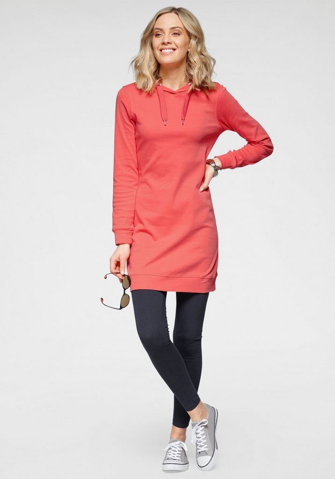 Flashlights Sweatkleid (Set, 2-tlg., mit Leggings) in orange