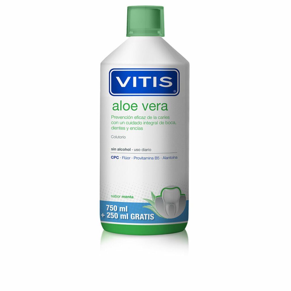 Vitis Mundspülung, ALOE VERA mouthwash 1000ml, (Packung)