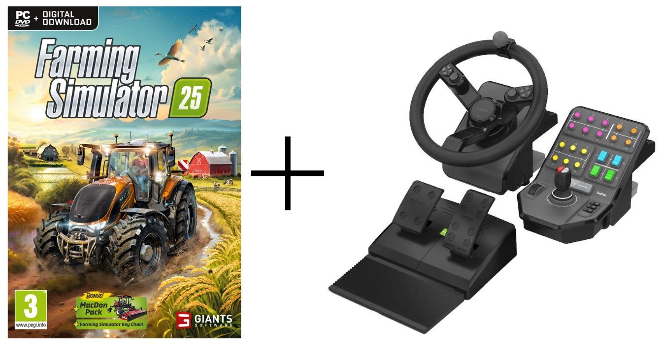 Farming Simulator 25 & Saitek Farming Simulator Controller bundle Controller