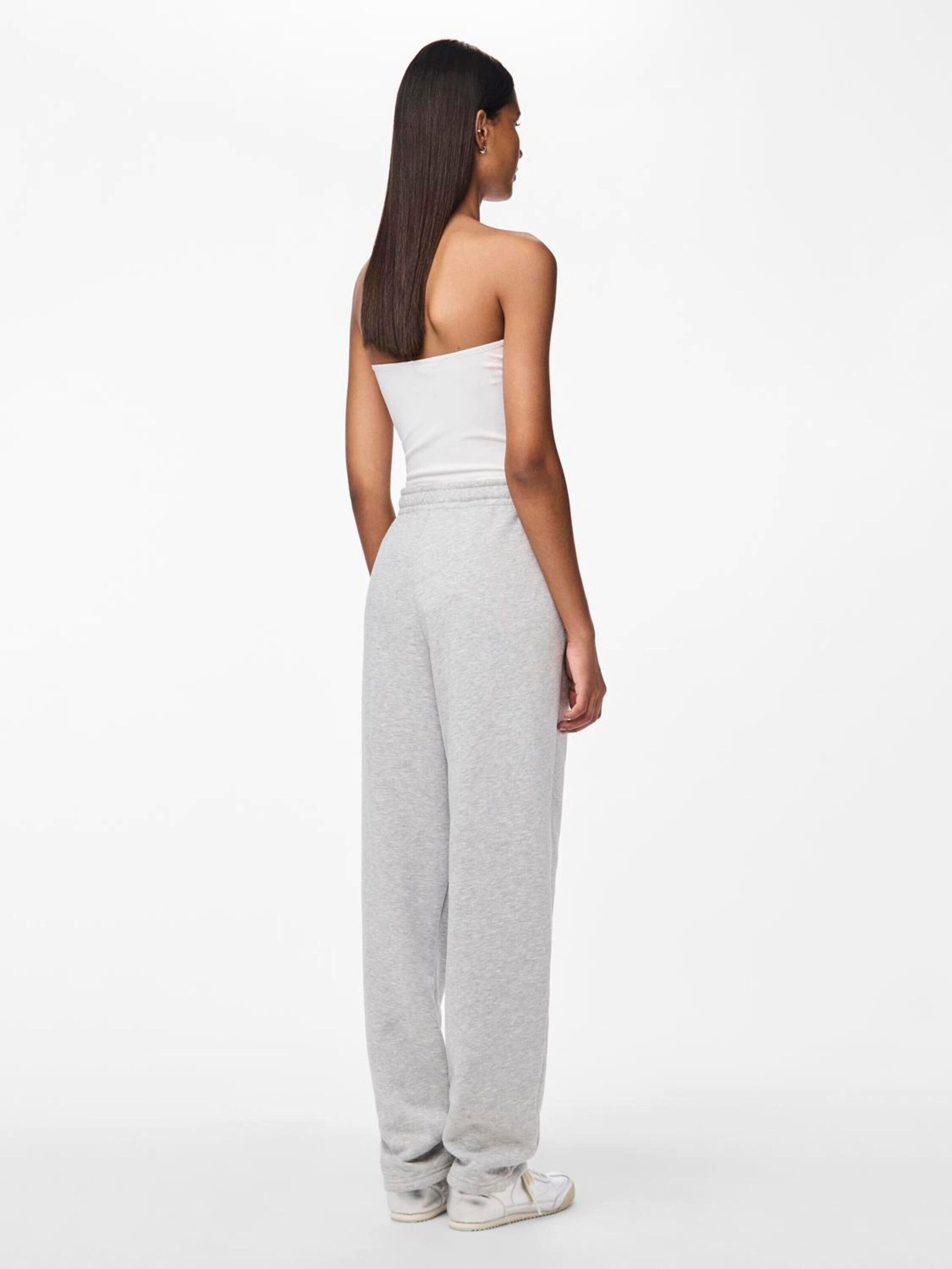 pieces Stoffhose PCChilli (1-tlg) Drapiert/gerafft