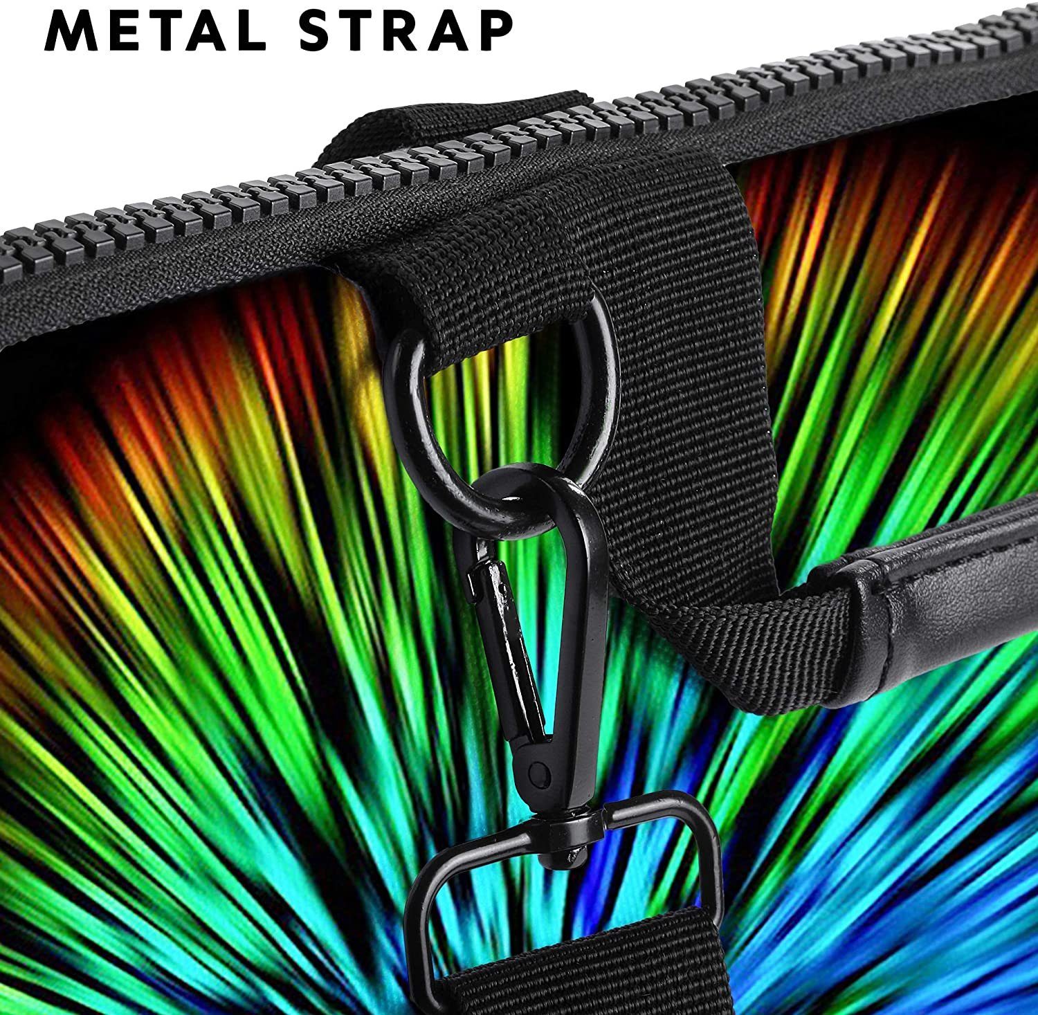 MAXLVL Laptoptasche 15.6 / 17.3 Zoll (Notebooktasche aus Canvas mit Zubehörfach), Schmutz- & Wasserabweisend