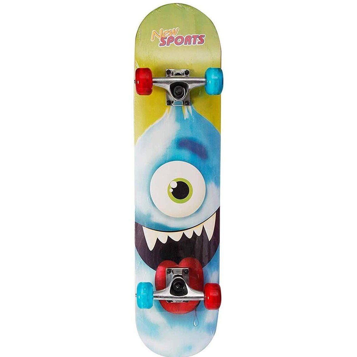 Skateboard New Sports Skateboard Cyclops, LED, 78 cm