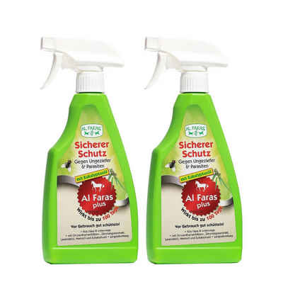 AQUA CLEAN Insektenspray AL FARAS Insektenschutz für Umgebung & Oberflächen 2x500ml, 1 l