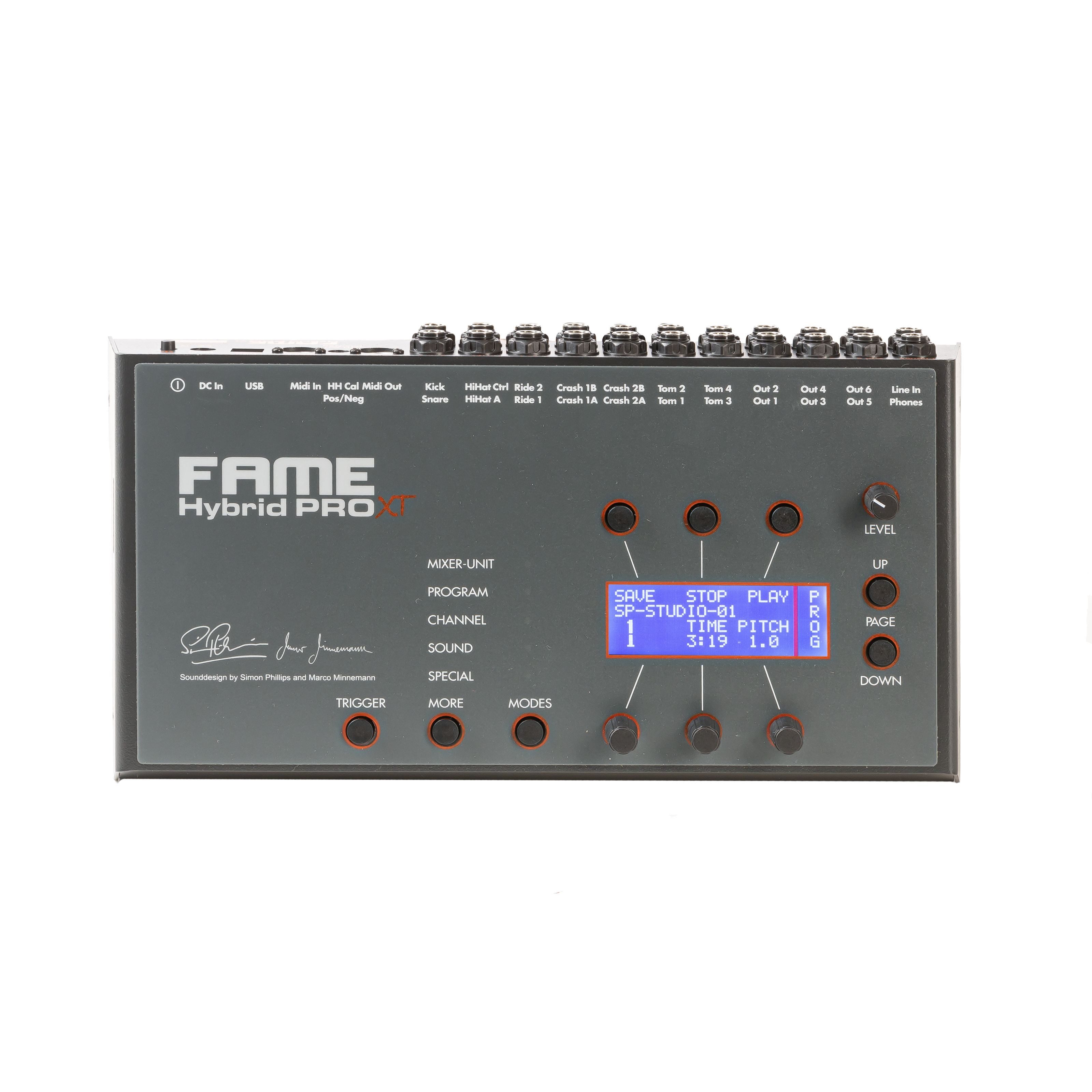 FAME E-Drum, E-Drums, Module & Software, Hybrid Pro XT E-Drum Modul - E-Drum Zubehör