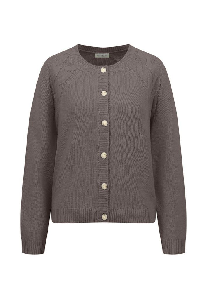 FYNCH-HATTON Strickjacke CARDIGAN CABLE RAGLAN SOFTWOOL*RWS