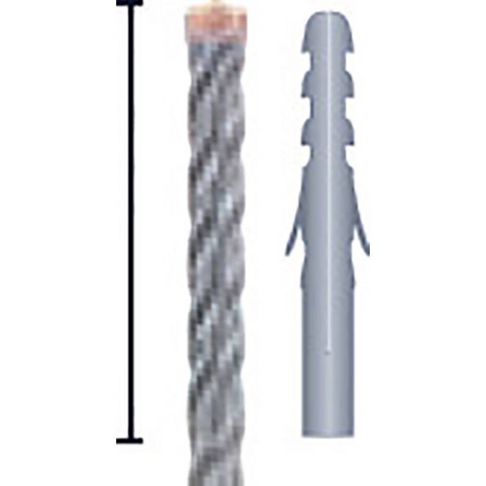 ”FORCE Hammerbohrer Hammerbohrer Spiralbohrer 4 Alpen ALPEN-MAYKESTAG Schneiden, X”, SDS-plus