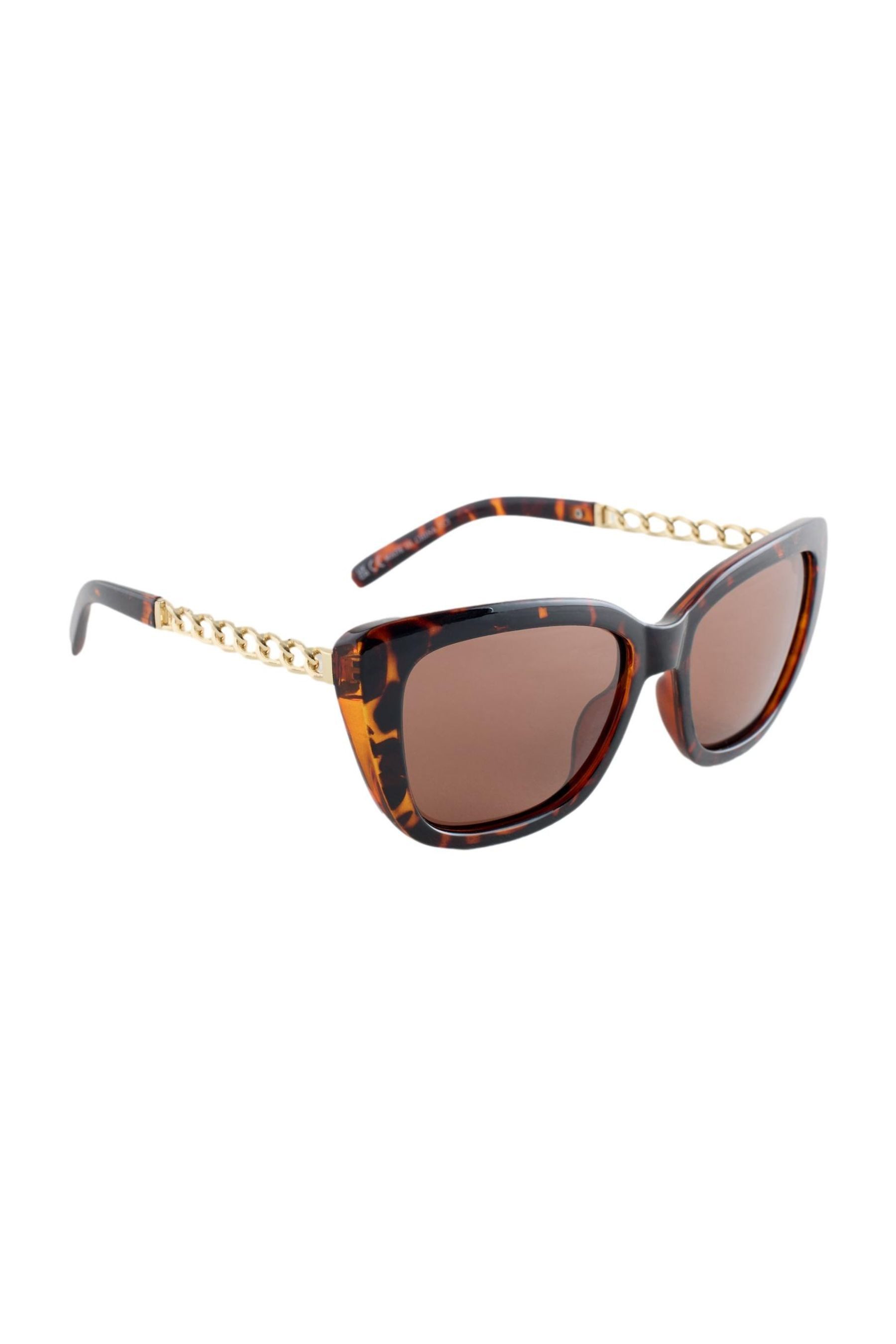 Sonnenbrille Sonnenbrille mit Ketten-Bügel