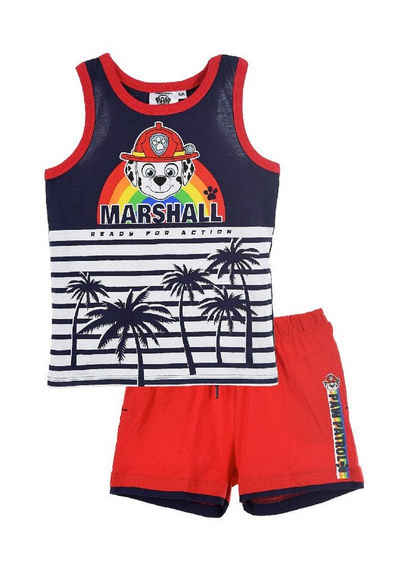 PAW PATROL T-Shirt & Shorts »Marshall Tank-Top Bekleidungs-Set« (2-tlg)
