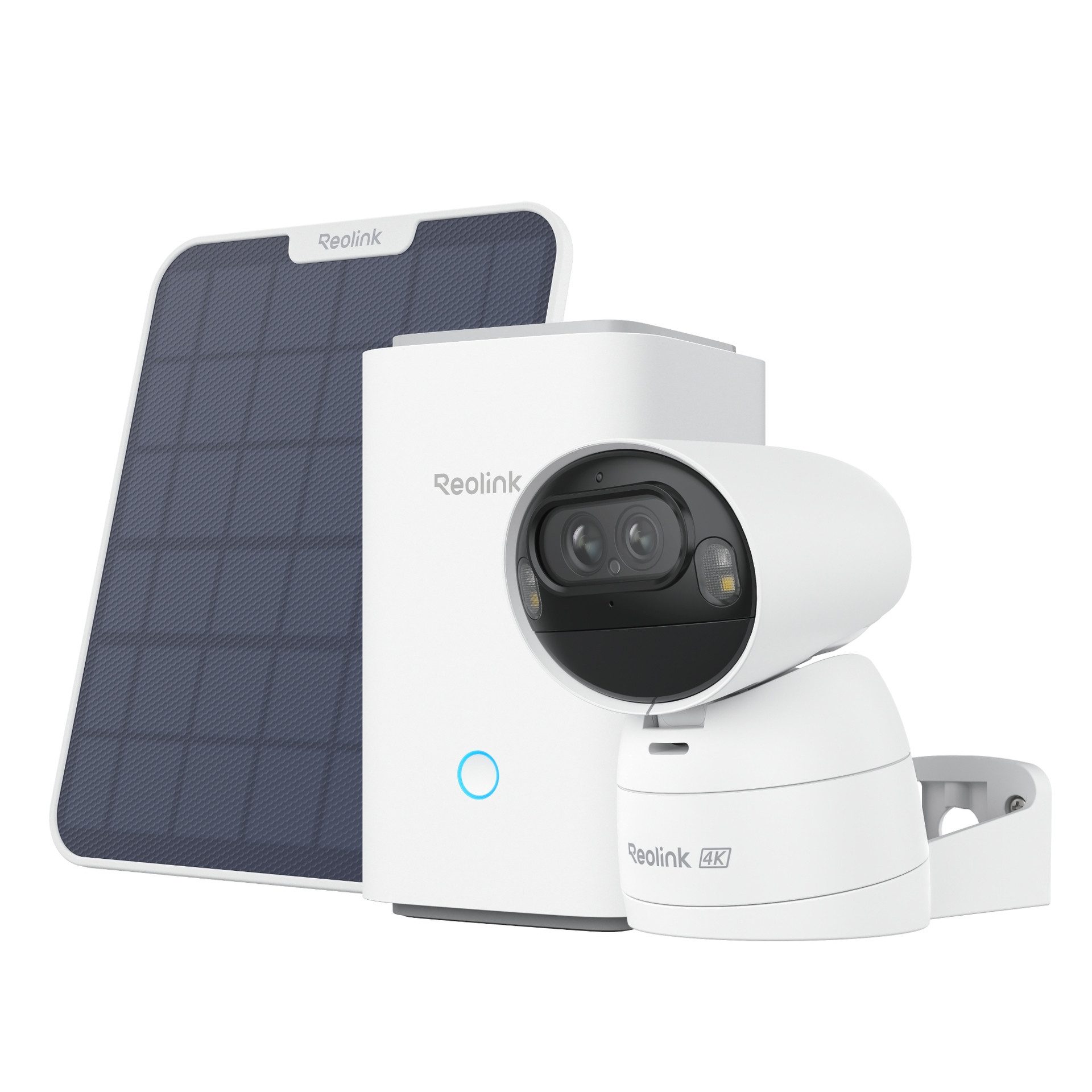 Reolink Überwachungskamera Hub 1 + Argus Series B730 + Solarpanel (Außenbereich)