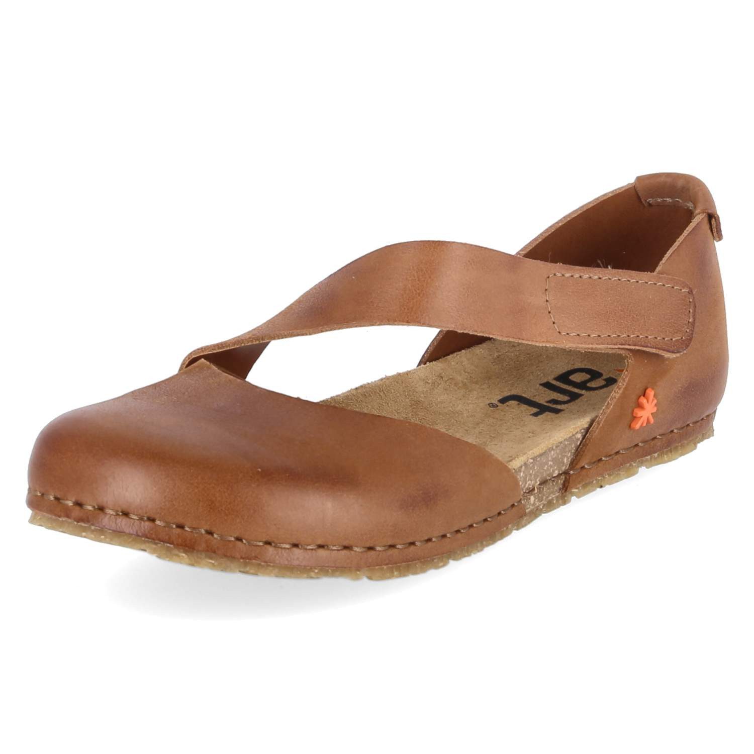 Art Art 0384 ROMA CUERO Damen Glattleder brown Keilsandalette