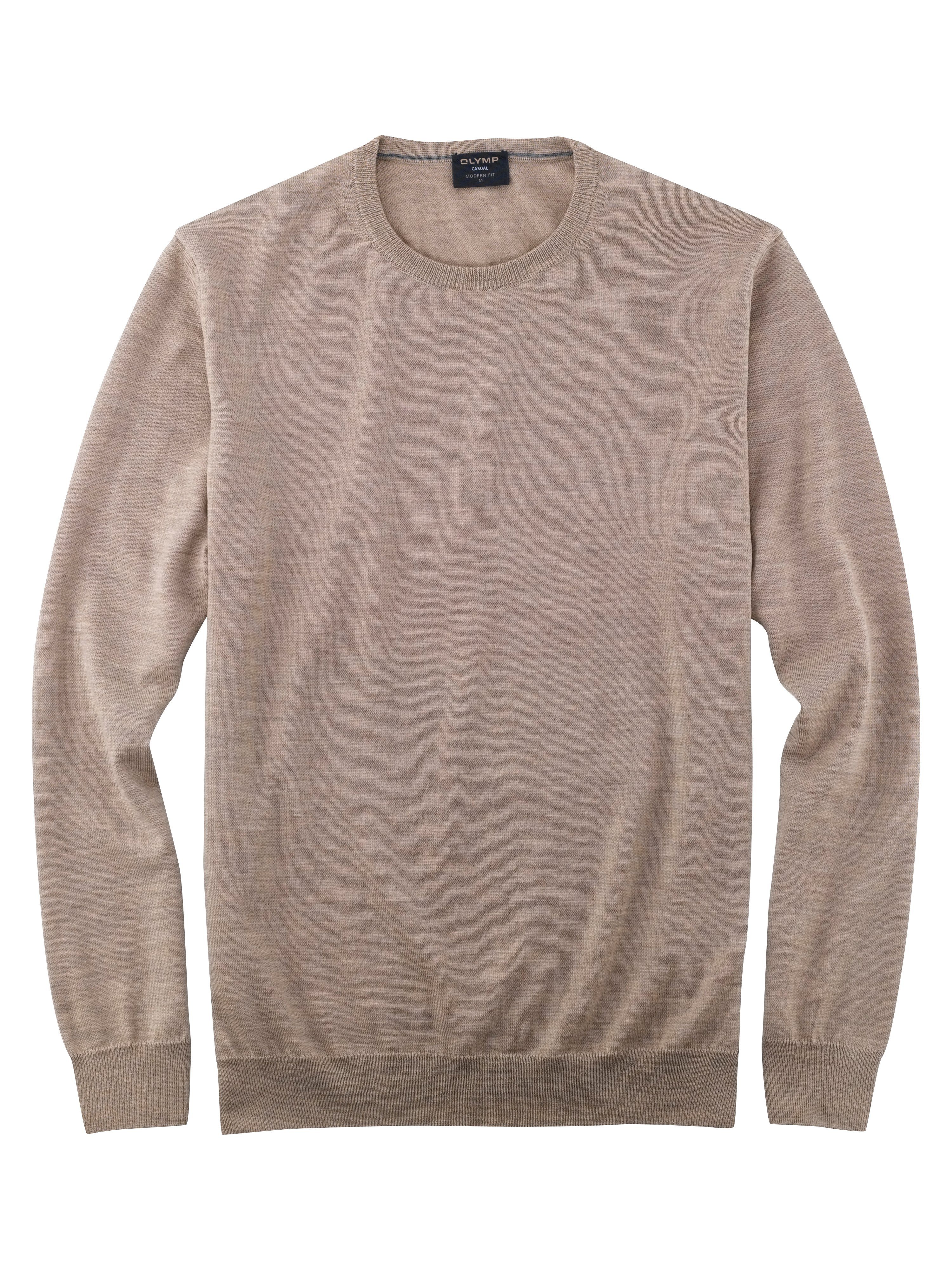 OLYMP Rundhalspullover OLYMP Strick Casual moderner günstig online kaufen
