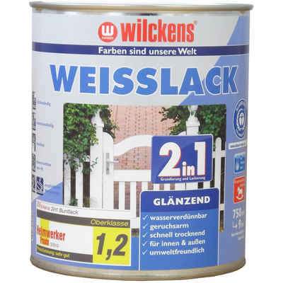 Wilckens Farben Weißlack, glänzend, 750 ml