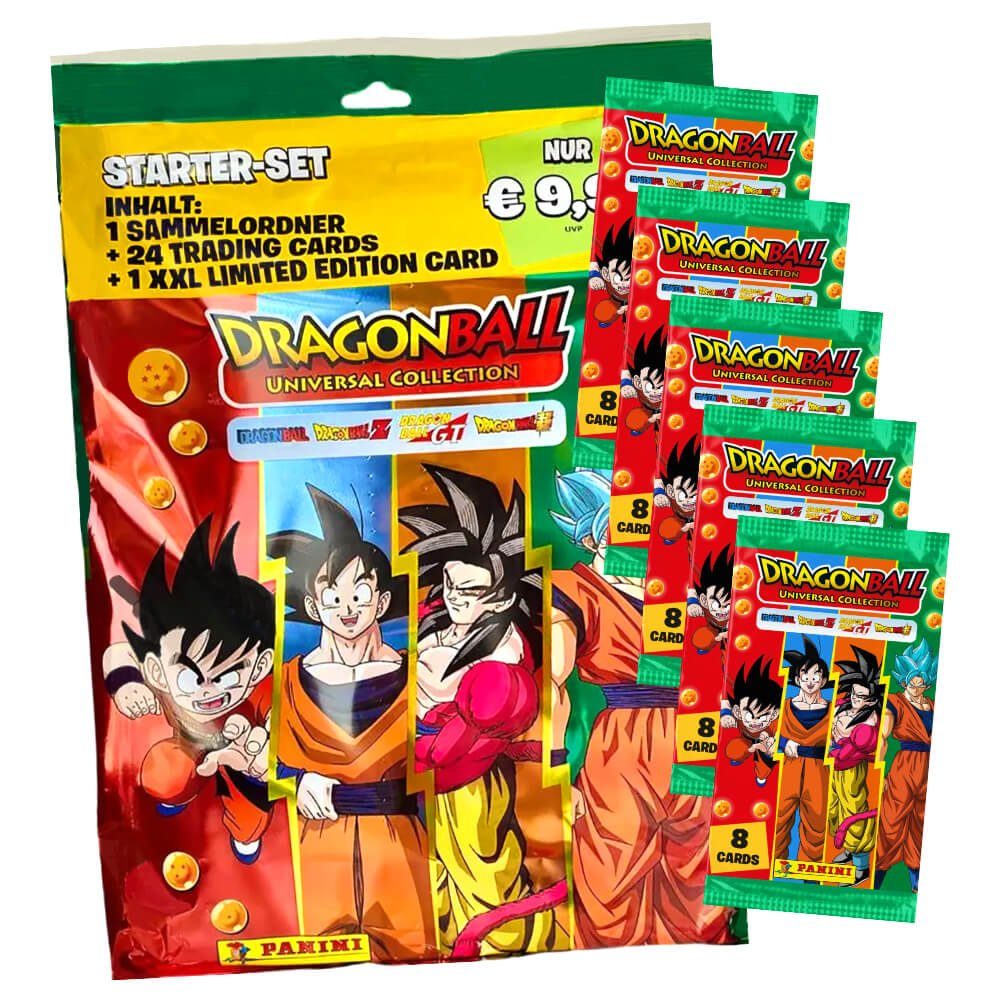Panini Sammelkarte Dragon Ball Universal Collection Karten - Trading ...