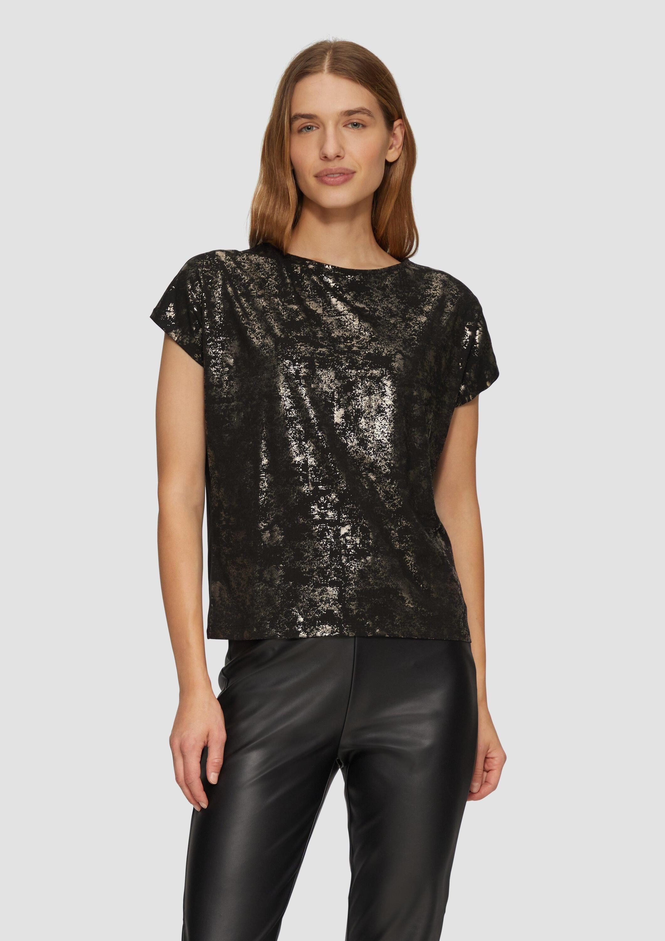 s.Oliver Kurzarmshirt T-Shirt (1-tlg) günstig online kaufen