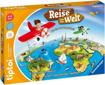 Ravensburger Spiel, tiptoi® Unsere Reise um die Welt, Made in Europe, FSC® - schützt Wald - weltweit