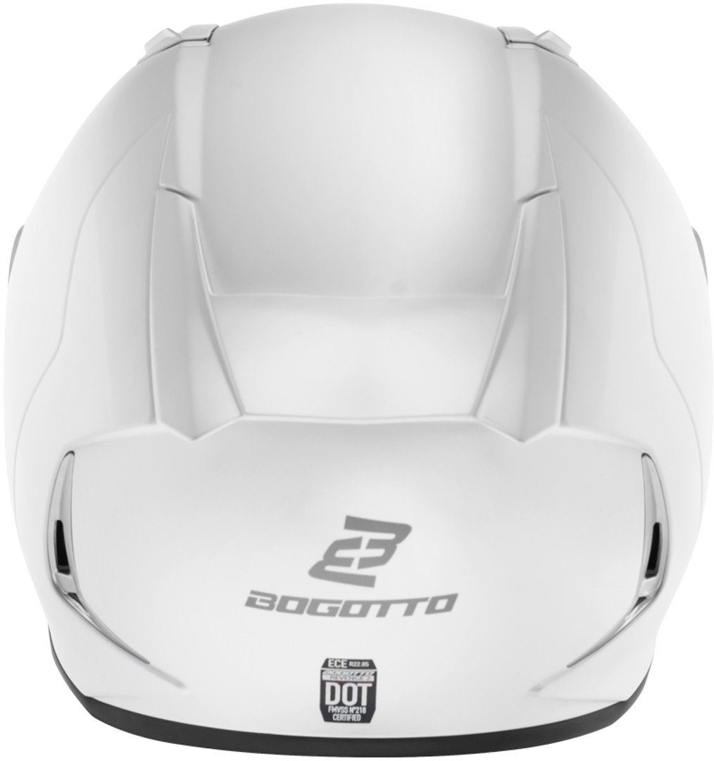 Bogotto Motorradhelm FF110 Helm, reflektierende, Pinlock, Schnellwechselvisier, Ratschenverschluss
