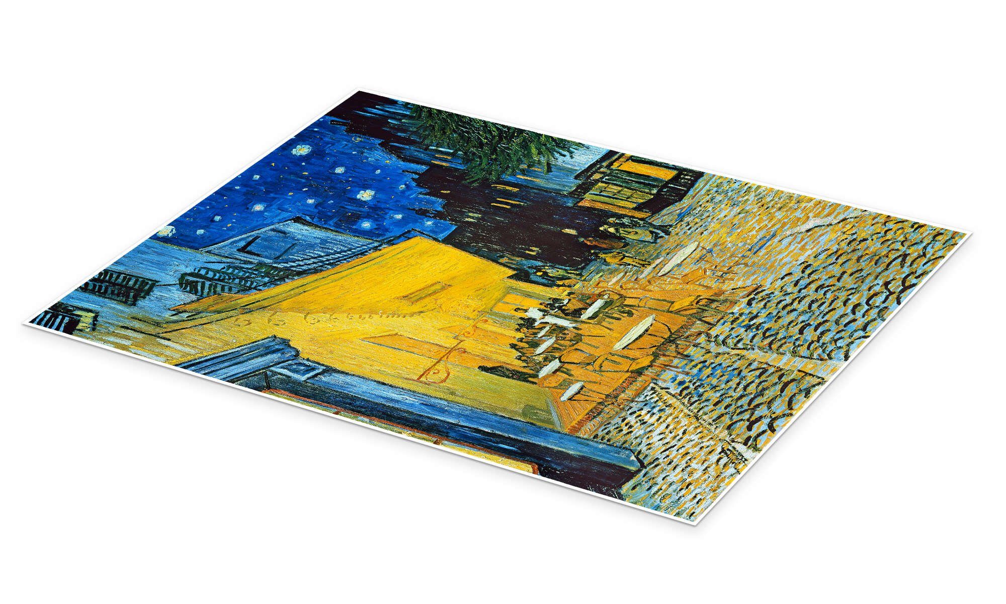 Posterlounge Poster Vincent van Gogh, Caféterrasse günstig online kaufen