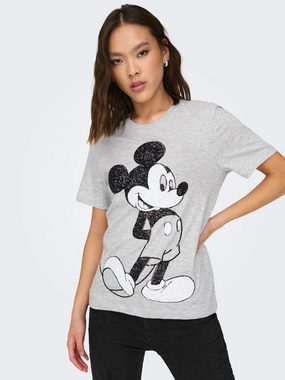 ONLY T-Shirt MICKEY (1-tlg) Pailletten