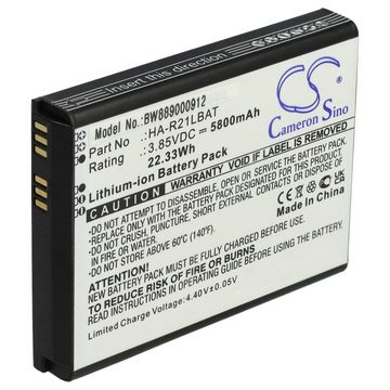 vhbw kompatibel mit Casio IT-G400 Akku Li-Ion 5800 mAh (3,85 V)