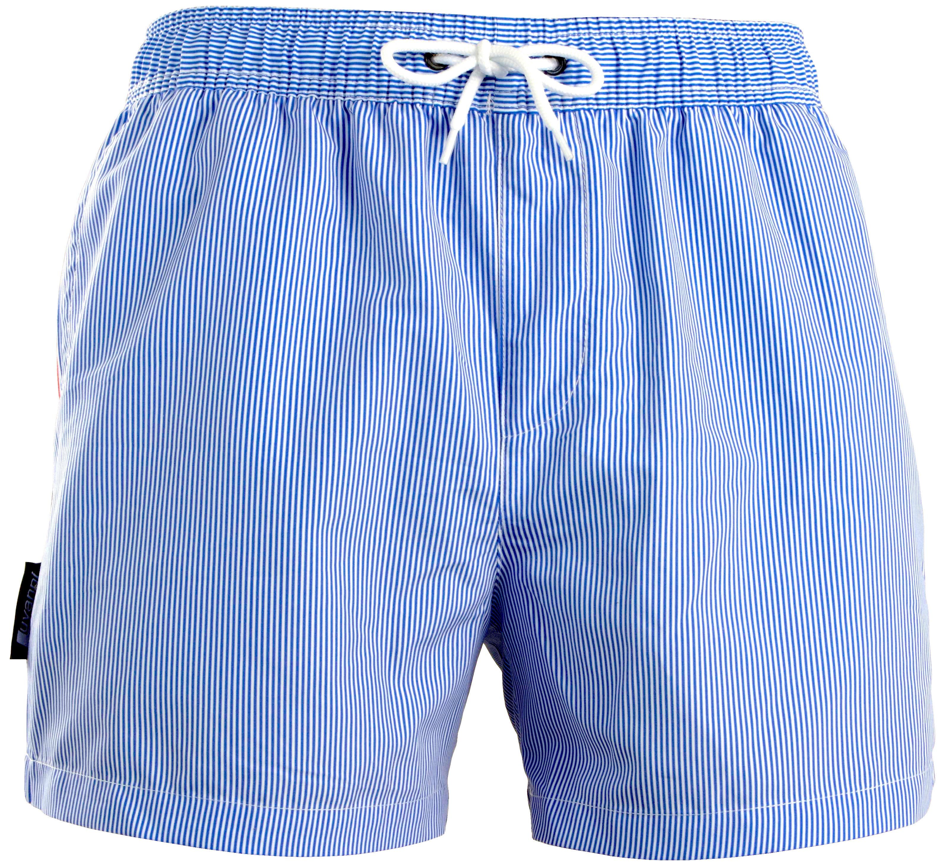 Luvanni Badehose Badehose Herren Schnelltrocknende Beachshorts Boardshorts Badeshorts Palmen Muster Schwimmhose Männer Shorts Hose Streifenmuster