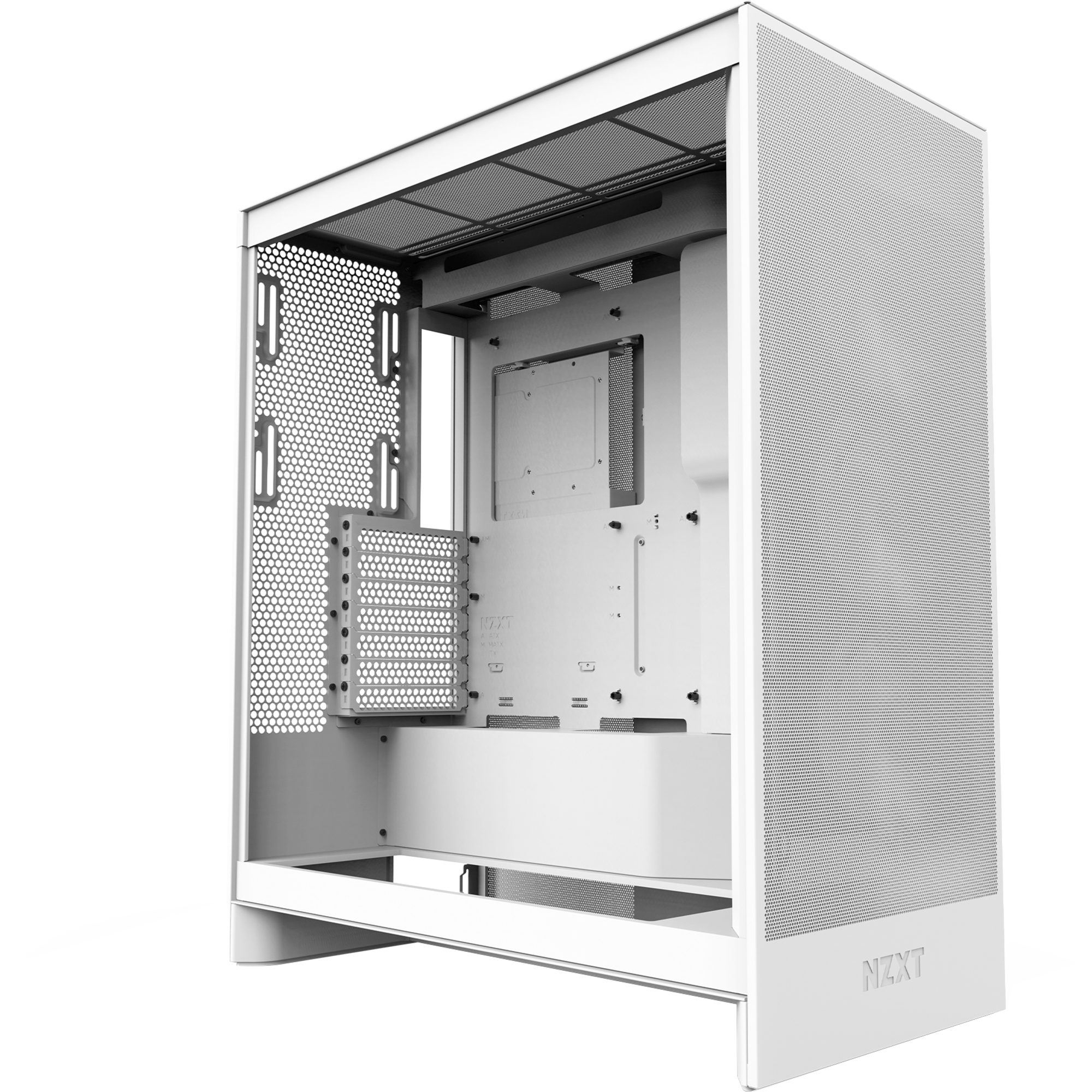 NZXT PC-Gehäuse NZXT H7 Flow (2024), Tower-Gehäuse, (Tempered Glass)
