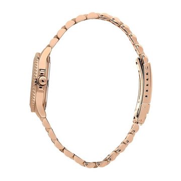 Sector Quarzuhr Sector Damen Armbanduhr Analog, Damen Armbanduhr rund, mittel (ca. 35mm), Edelstahlarmband roségold, F