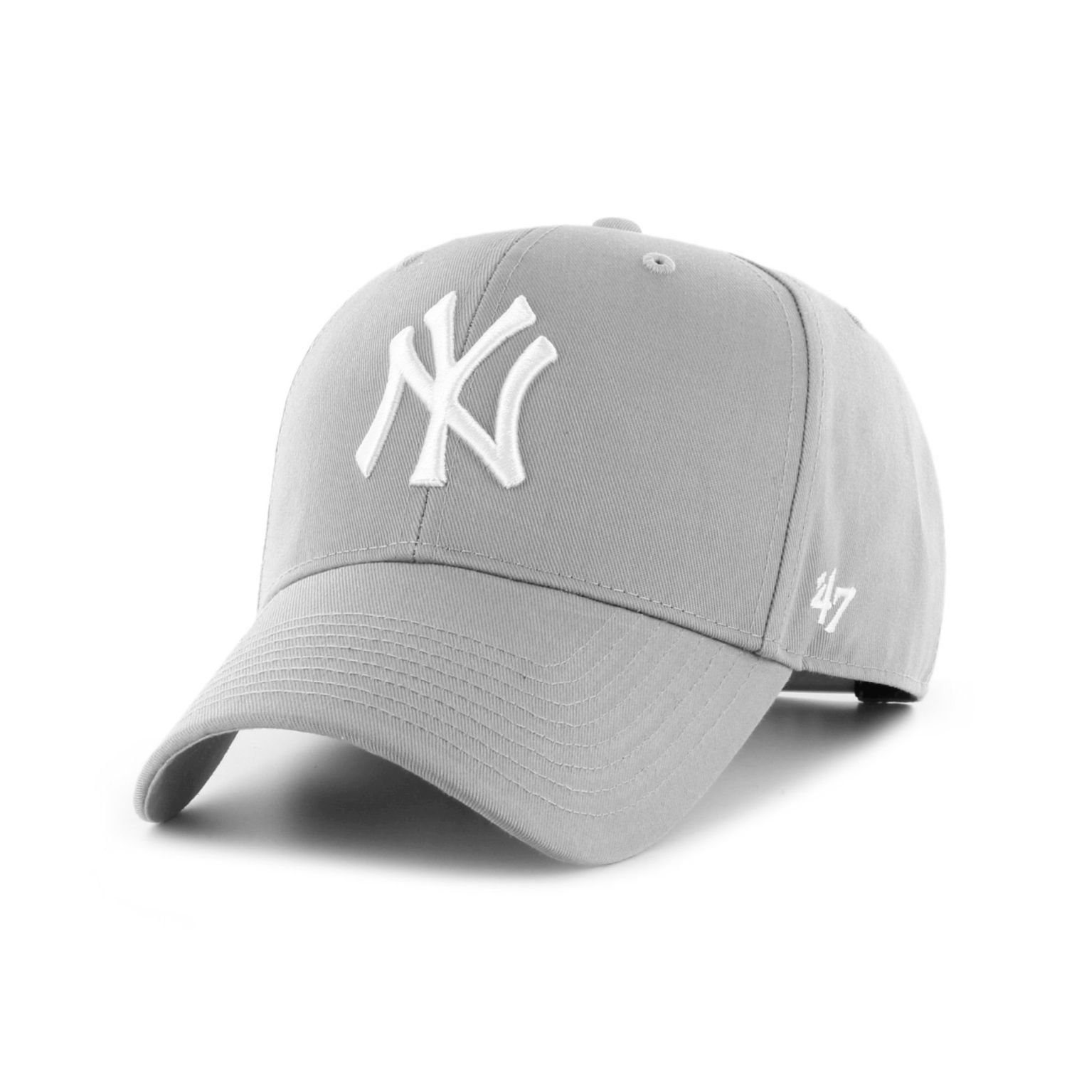Baseball New Cap Yankees Brand RelaxedFit '47 Grau York