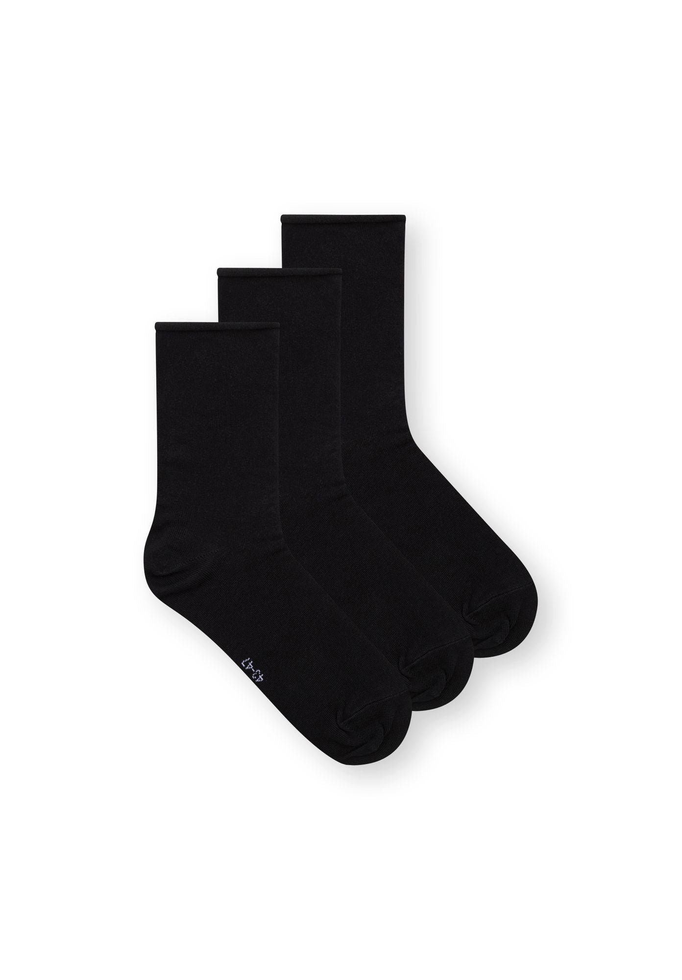 ThokkThokk Socken Mid Socks Relax (Pack, 3-Paar) Black