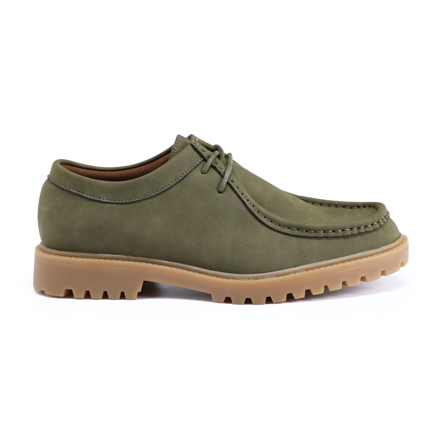 Allthemen Schnürschuh Herren casual Halbschuh in einfaches Aussehen Lederschuhe