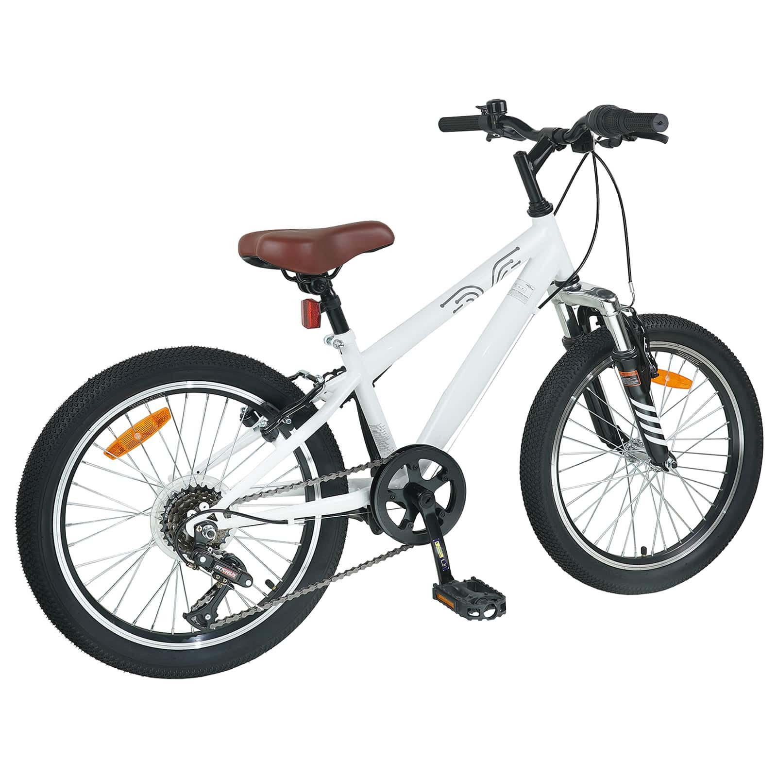 vidaXL Kinderfahrrad 24-Zoll Fahrrad Kinderfahrrad Mountainbike 24 Zoll 6-Speed für 8-12 Ja
