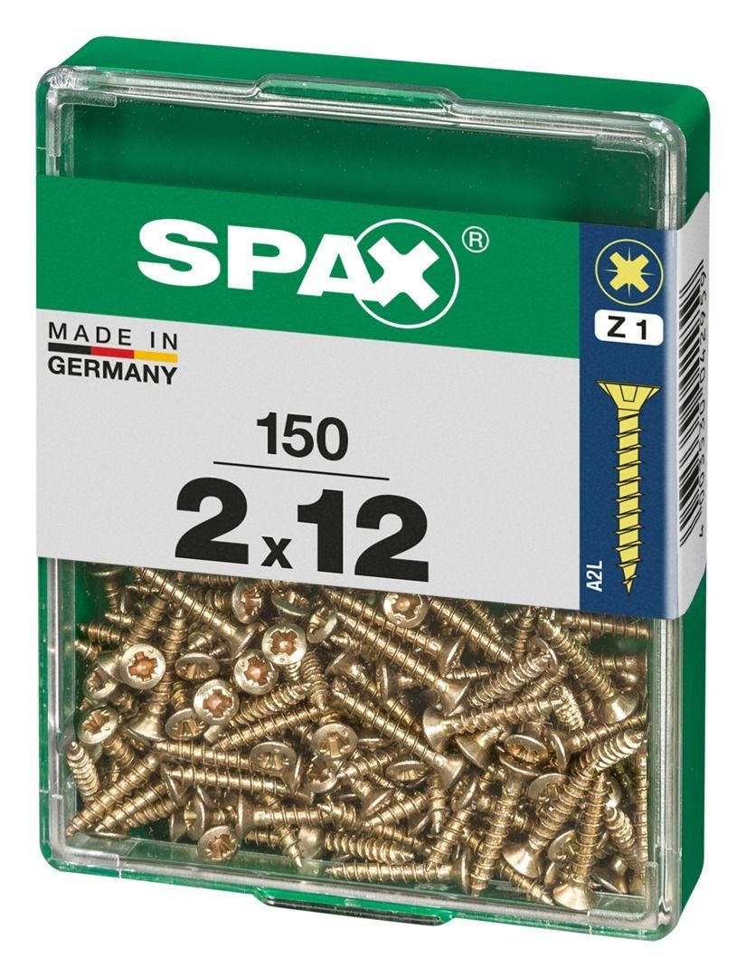 PZ Universalschrauben mm - 2.0 150 Spax SPAX 12 x 1 Holzbauschraube